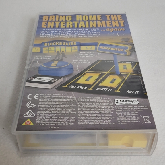 The Blockbuster Party Game Movie Trivia Board Game - Picture 6 of 7